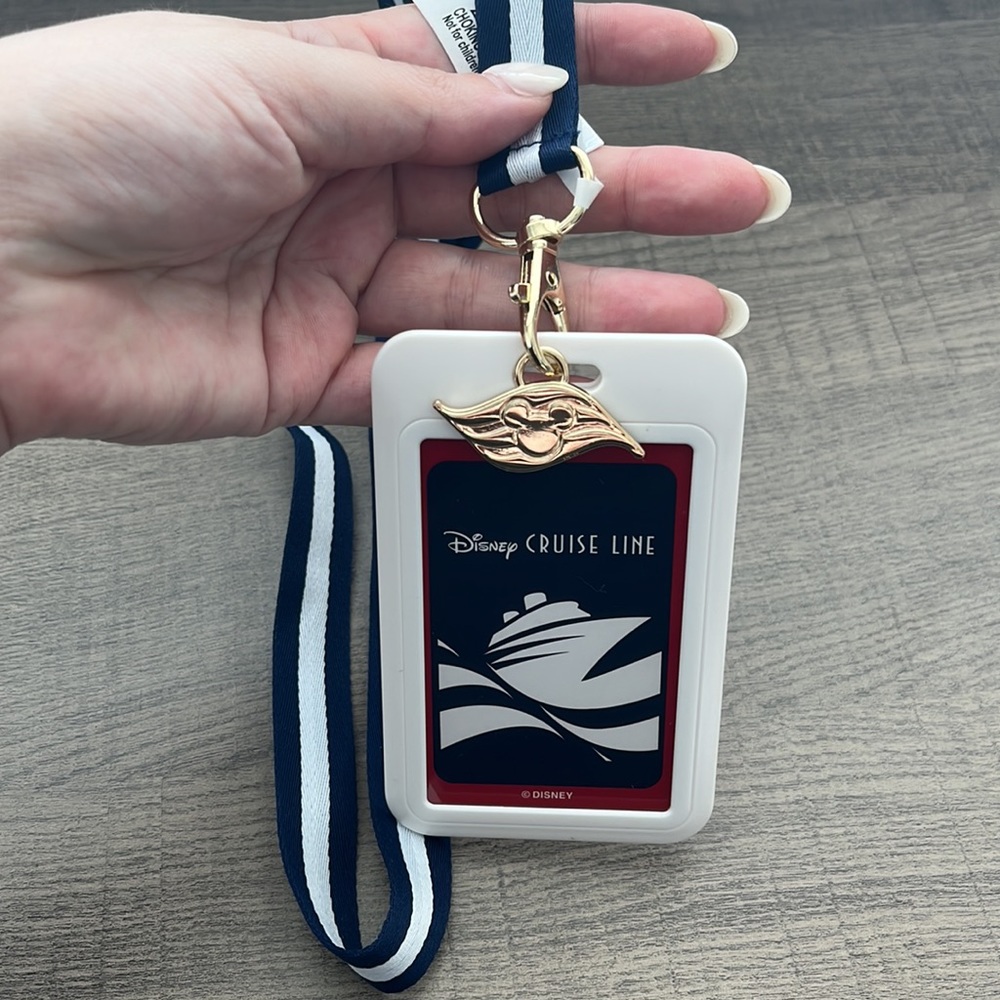 Disney Cruise Line Limited Edition Lanyard with Hard Case - Picture 4 of 4